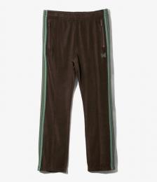 Narrow Track Pant - C/PE Velour BROWN