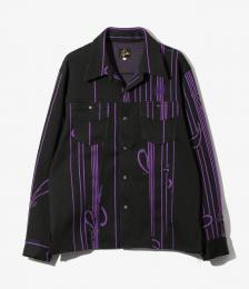 Saddleman Shirt - Poly Jacquard