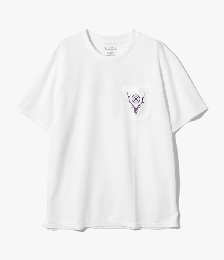 S/S Round Pocket Tee - Circle Horn