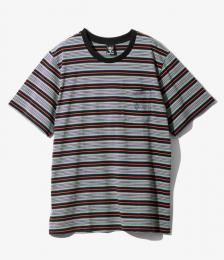 S/S Round Pocket Tee - BK