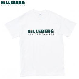 HILLBERG LOGO TEE WHITE