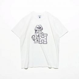 HOTDOG VINTAGE LOGO Tee designed by Hiroshi Iguchi
