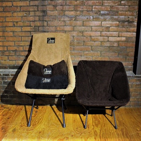 WarmSeatCover Type2 (Helinox サンセットチェア用)D.BROWN