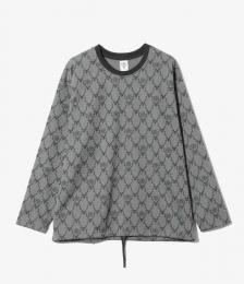 String Crew Neck Shirt-Poly Jq./S&T