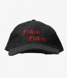 6 Panel Cap - Corduroy  Black