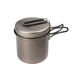 EVERNEW チタンクッカー深型 セラミック 900ml