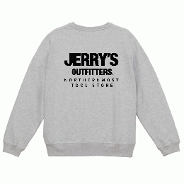 New JERRYS LOGO クルースウェット (ビッグシルエット)