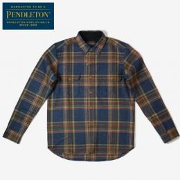Buckly Shirt Rust Twill Plaid