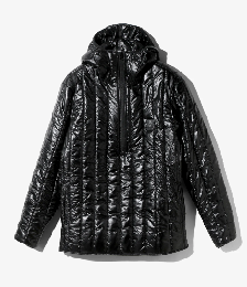 Quilted P/O Parka - Nylon Ripstop BLACK