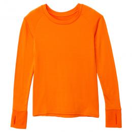 【Ledies】瞬暖GRID-TEC+ Crew-neck Thumbhole tempra別注